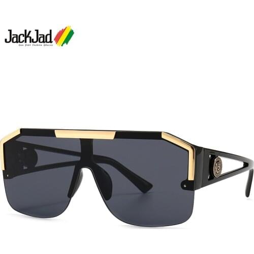 JackJad 2020 Fashion Modern Square Shield Style UV400 Sunglasses Cool Unique Vintage Brand Design Sun Glasses Oculos De Sol 6922