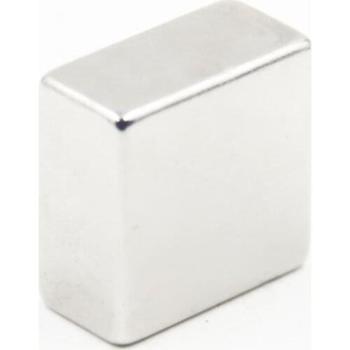 50pcs F20x20x10mm Super Powerful Strong Rare Earth Block NdFeB Magnet Neodymium N35 Magnets F20*20*10mm Free Shipping