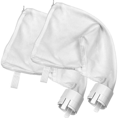 All Purpose Filter Bag Pack of 2 Pool Spa Part Zippered Bag Replacement For 360/380 Pool Cleaner Bag