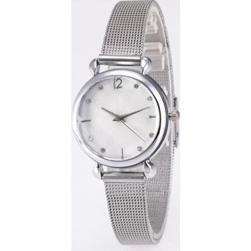 Womens Watch Rose gold Womens Watch 2020 Women Mesh Belt Ultra-thin Fashion Relojes Para Mujer Luxury Wristwatches reloj mujer