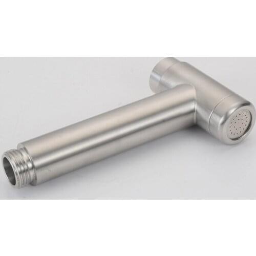 1pc Handheld Toilet bidet sprayer 304 Stainless Steel Hand Bidet faucet for Bathroom hand sprayer shower head self cleaning