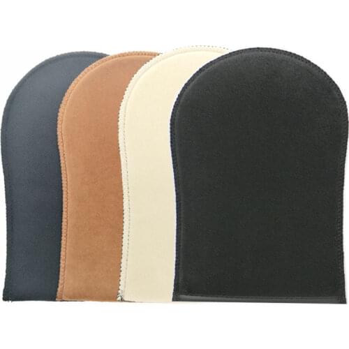 10pcs/lot Self Tan Mitt Free Application Self Tanner & Bronzer Sponge glove Soft Velvet can be reusable