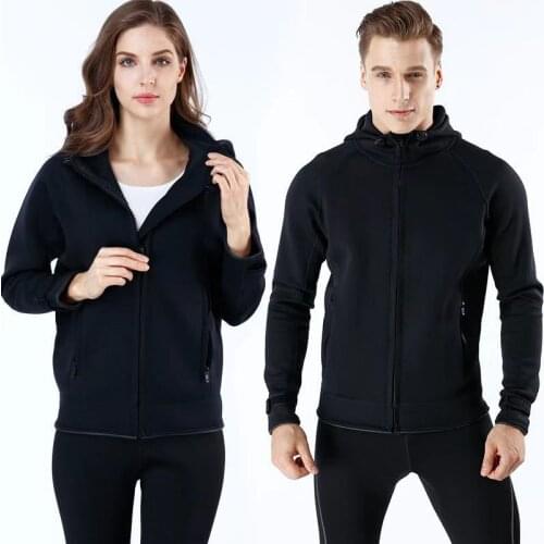 2020New 3mm Neoprene Jacket Cold protection Keep Warm Diving Coat Windbreaker Surfing Winter Hooded Men Women Windbreaker Jacket