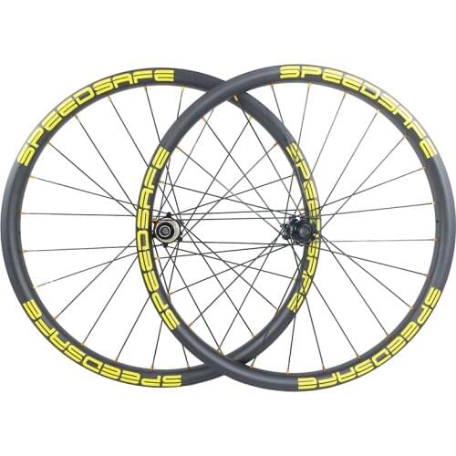 29er 27.5er MTB AM ENDURO carbon wheels 650B 36mm asymmetric 28mm deep 60T LOUD NOISE clincher tubeless wheelset 24H 28H UD 3K
