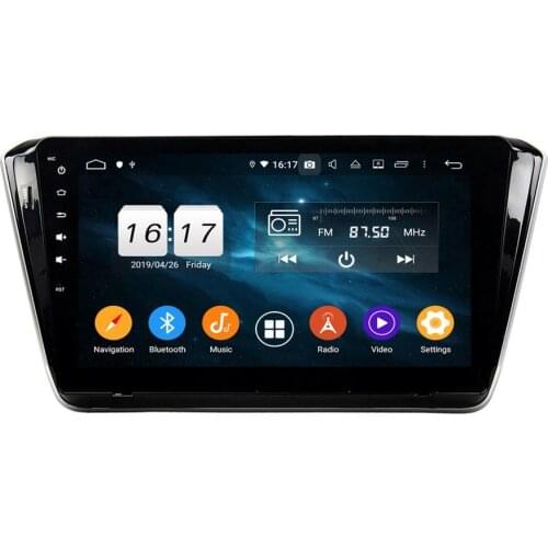 DSP PX6 10.1" Android 10.0 Car DVD Player for Skoda Superb 2015-2019 Auto Radio GPS WIFI Bluetooth5.0 Easy Connect
