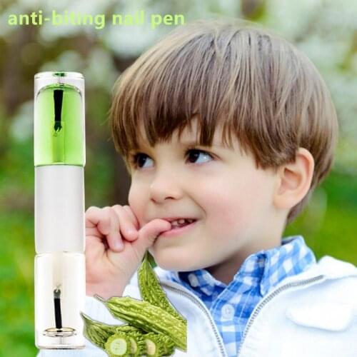 Childrens Anti-biting Nails No Bite Stop Nail Cuticle Biting Polish Best Child Non-Toxic Unisex Not Eating Fingernails TSLM1