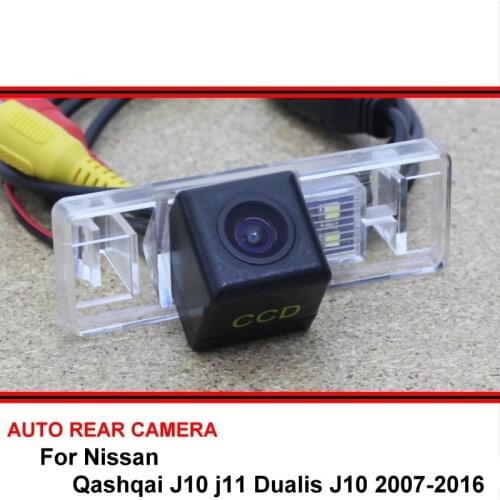 For Nissan Qashqai J10 j11 Dualis J10 2007-2016 Night Vision Rear View Camera Reversing Camera Car Back up Camera HD CCD Vehicle