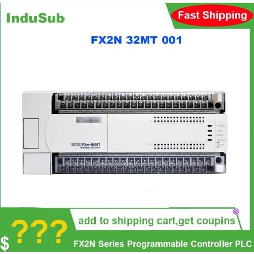FX2N-64MT-001 FX2N-64MR-001 FX2N Series Programmable Controller PLC Main Unit FX2N64MR001 FX2N64MT001