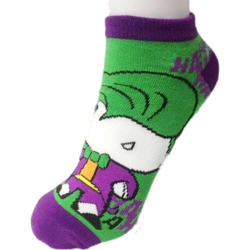 Cartoon Clown Short Socks Cute Fashion Ankle Casual Colorful Stockings Tight Socks Cosplay Couple Friends Gifts