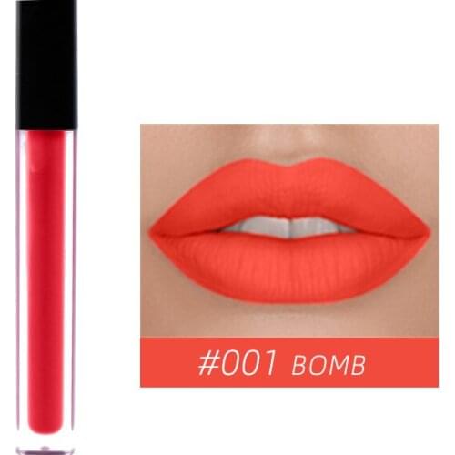 Air mist surface matte lasting lip glaze does not stick to cup lip glaze