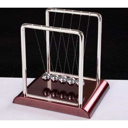 Table Newton Cradle Balance Steel Balls Board Games Early Childhood Education Toys Physics Science Pendulum Desktop Board Games