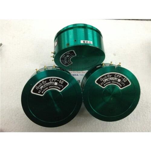 Original new 100% CPP-60 conductive plastic potentiometer angle potentiometer 5K handle long 16MMX6MM (SWITCH)