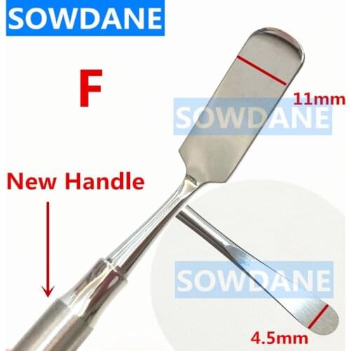 Double Ends Stainless Steel Dental Implant Periosteal Elevator for Reflecting and Retractor Dental Scaler Seperator Tool