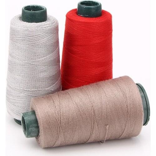 1Pcs 1500 yards 203 polyester three thick sewing thread hand stitching denim quilt with line cord bags/ Sewing threads