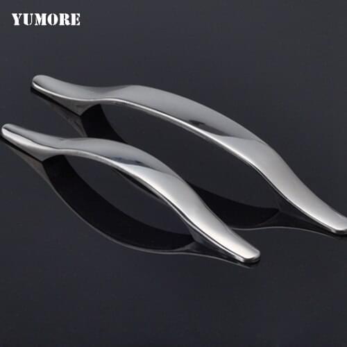 YUMORE Cupboard Handle Kitchen Cabinet Door Knob Wardrobe Drawer Pulls Bar Handle Furniture Hardware