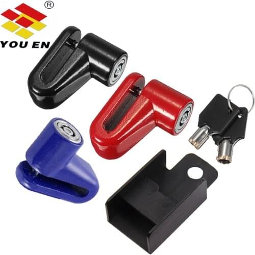 YOUEN Motorcycle Lock Security Anti Theft Bicycle Motorbike Motorcycle Disc Brake Lock Theft Protection For Scooter Safety