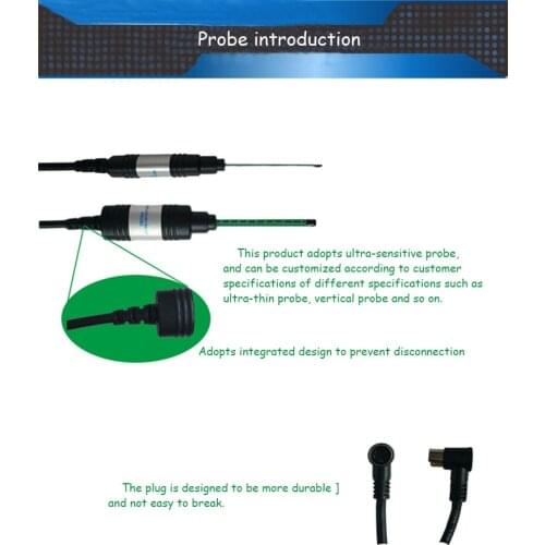 Probe for WT10A Magnetometer Surface Magnetic Field Tester Gigital Gauss Meter Teslameter Sensor