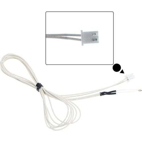 1M Thermistor Wire Heated Bed D1.8-L0mm-100K for Ender-3 3D Printer Accessories