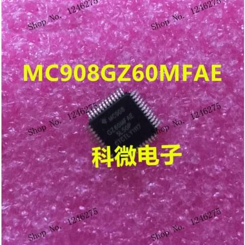 5pcs/lot MC908GZ60MFAE MC908 GZ60MFAE QFP48 100% New Original