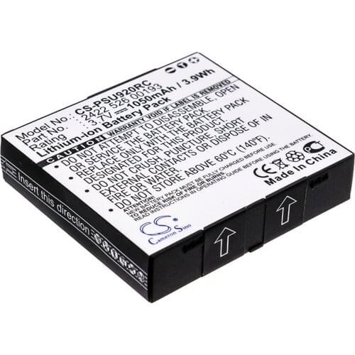 2021 Battery For Philips 2422 526 00193 Pronto TSU-9200,Pronto TSU9200/37,TSU9200,TSU920037 1050mAh