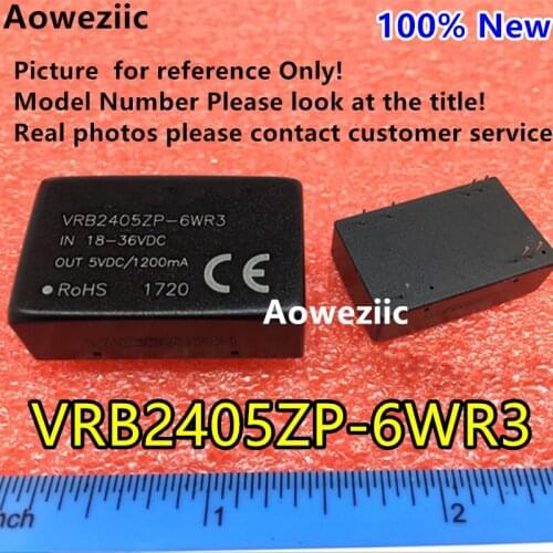Aoweziic VRB2405ZP-6WR3 VRB2405ZP-6W VRB2405 New Original DIP Input: 18-36V Output: 5V 1.2A DC-DC 1.5KV Voltage Isolate