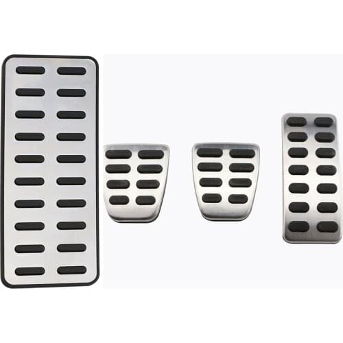 Color My Life Car Fuel Brake Foot Pedals Rest Pedal for Hyundai Ix25 Creta Accent Verna Solaris for Kia K2 Rio Soul KX3 Parts