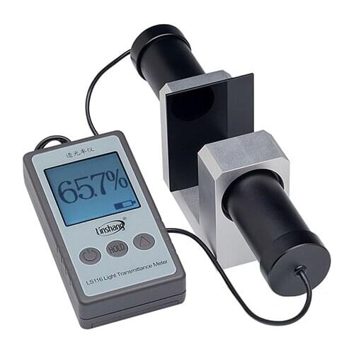 DHL or EMS free shipping LS116 High resolution Automatic Light Transmission Tester Tester