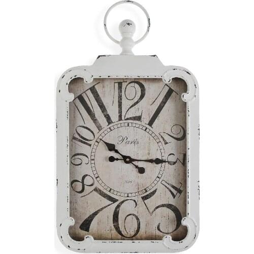 Wall Clock Epoque Metal (6,5 x 74 x 40 cm)