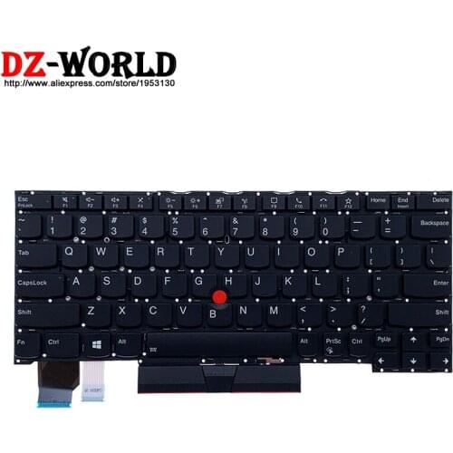 New Original US English Backlit Keyboard For Lenovo Thinkpad X13 Yoga Gen1 Laptop SN20V77709