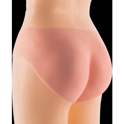 New Silicone Push Up Hip Pant Crossdressing Pants Sexy Shemale Protesis Body Padded Enhancer Shaper Fake Ass Underwear For Women