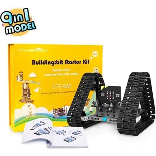 Yahboom building:bit block kit based on micro:bit RC Robot RC TOY