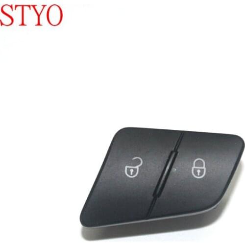 STYO Car Front Left Door Lock Switch Safe Unlock Button for VW Passat B6 3C0 962 125 B
