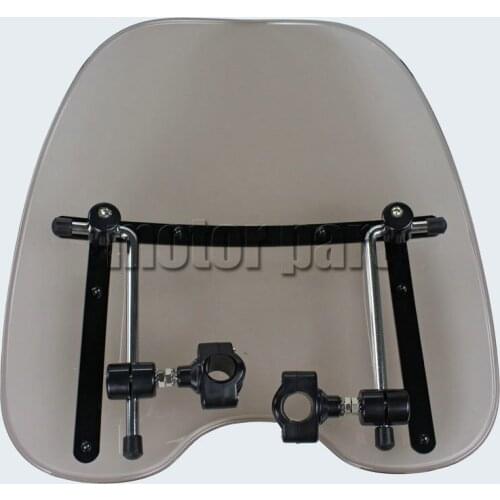 WindScreen For Harley SOFTTAIL Custom FXSTC Deluxe FLSTN Heritage FLST Classic FLSTC Springer FLSTS Windshield Smoke Color