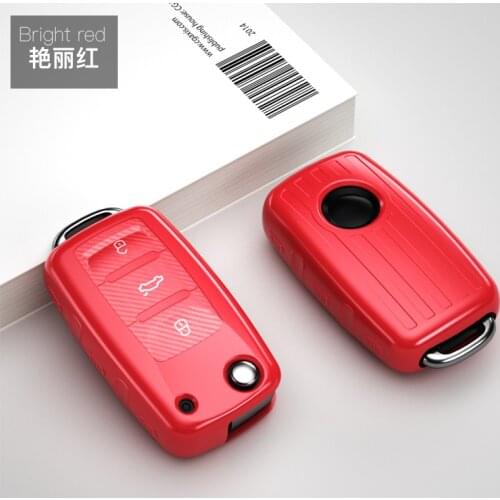 High quality TPU Soft Key protection case For VW Golf Bora Jetta POLO GOLF Passat Touran Ibiza Leon Octavia Folding cover shell