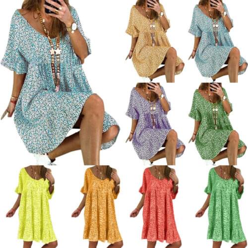 ZTFLHYM Floral Summer Dresses