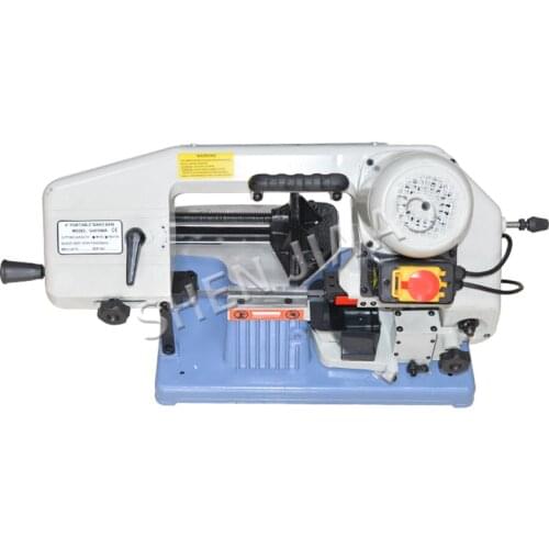 1PC G4510WA-2 Portable Metal Band Saw Metal band sawing machine Motor copper wire Aluminum body 220V/110V