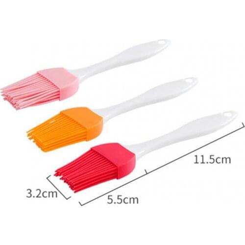 1PC Pastry Basting Brushes Set Silicone Heat Resistant Home Kitchen Outdoor Cooking BBQ Grill Baking Brush BBQ Tools Accessories