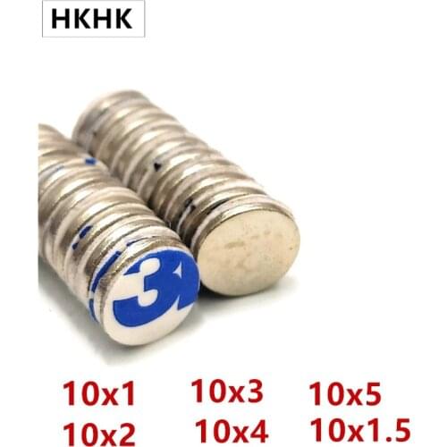 10/100P magnet 10x1 10x1.5 10x2 10x3 10x4 10x5 mm 3M self - adhesive NdFeB magnet 10mm rounded foam tape Magnetic standard