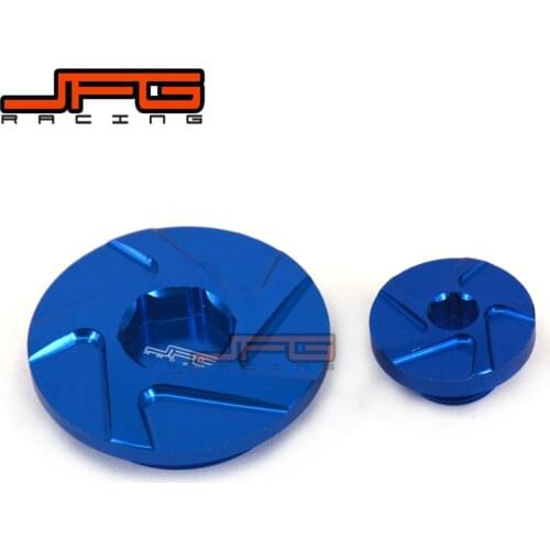 CNC Billet Engine Timing Plug Set For YAMAHA TTR50 YZ250F YZ400F 426F 450F WR250F WR400F WR250R 250X Dirt Bike Off Road
