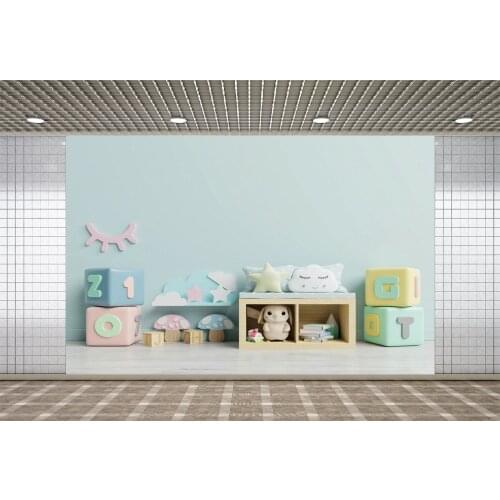 Lyavshi Cute Ornaments Backdrop Baby Shower Birthday Party Decoration Photography Background Wedding Decor Photo Studio Props