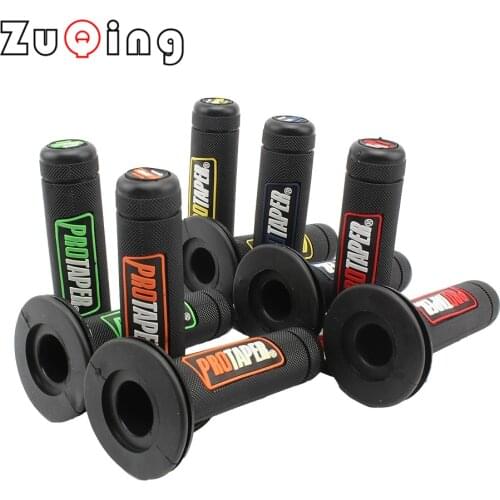 Motorcycle Handlebar Handle Gel Grips Pro Taper Fit For 7/8" Handlebar Rubber Gel Hand Grips Dirt Pit Bike Motocross