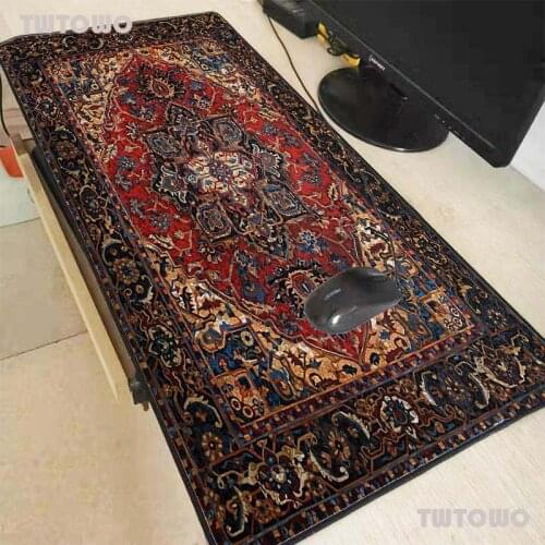 Persian Carpet Big Gaming Mousepad XL Gamer Mat Mouse Pad Cs Go Beast For PC Computer
