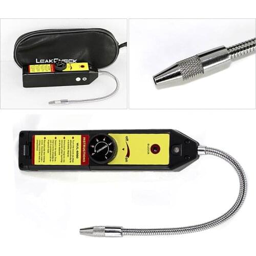 Pcmos Portable CFC AC Freon Refrigerant Sniffer Gas Leak Detector Sensor Halogen Tool Air Conditioning Auto Replacement Parts