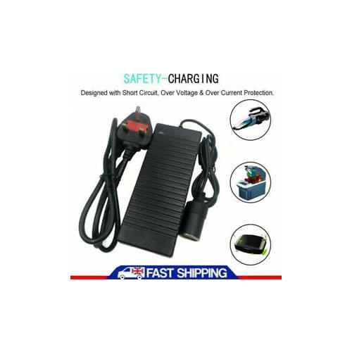 Car 120w Power Supply Cigarette Lighter Converter Power Convert Ac 220v To 240v/110v Input Dc 12v 10a Output Adapter