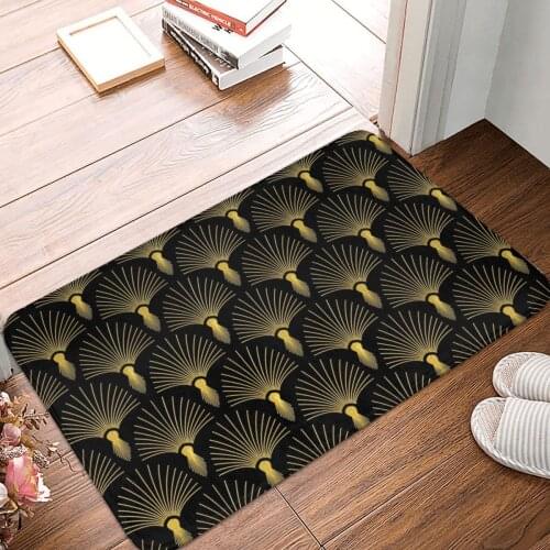 Vintage Hollywood Elegant Doormat Carpet Mat Rug Polyester Non-Slip Floor Decor Bath Bathroom Kitchen Living Room 40*60