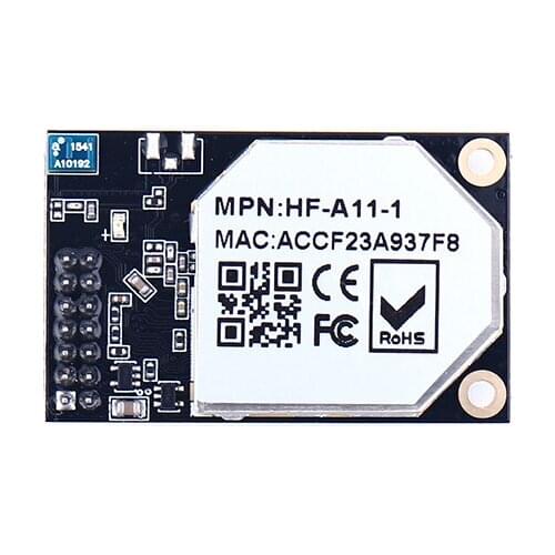 10pcs UART to Wi-Fi HF-A11 high performance wifi module with MTK chipset, Passed CE and FCC. Use for data transfer