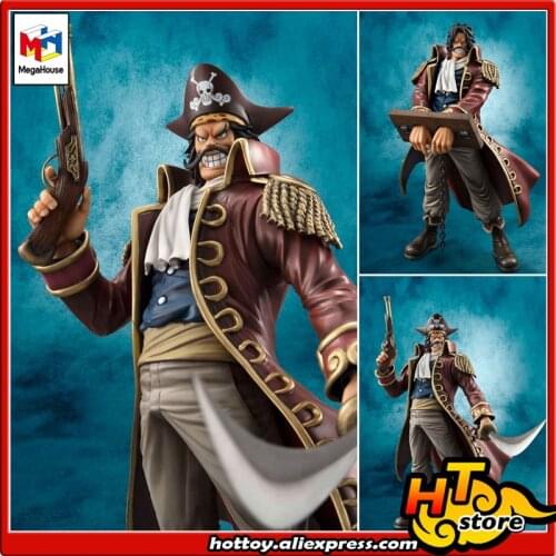 100% Original MegaHouse P.O.P / Portrait Of Pirates DX Excellent Model Collection Figure - Gol.D.Roger from "One Piece"
