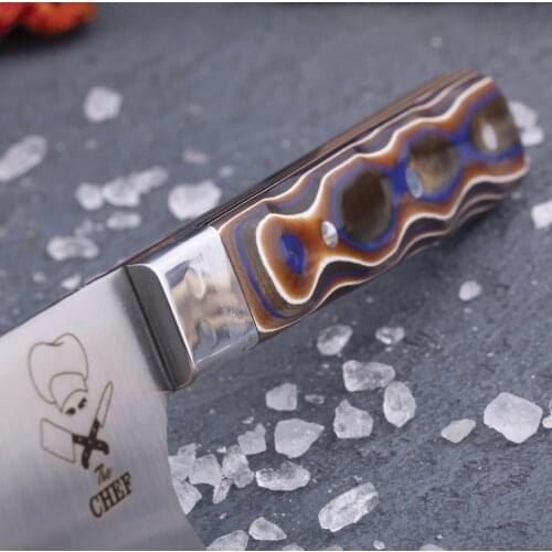 100% Handmade Chef Meat Knife - Made in Turkiye Surmene