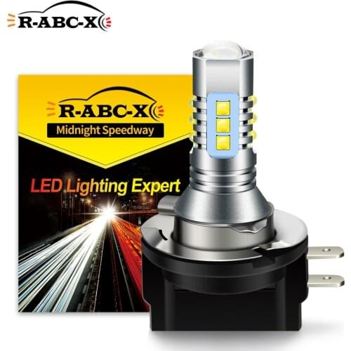 RUIANDSION 2Pcs Small Size Head Light H11B H8B Car Fog Lamps Super Bright 2000Lm 10V-30V 12V 24V White 6000K For KIA Ford Fiesta