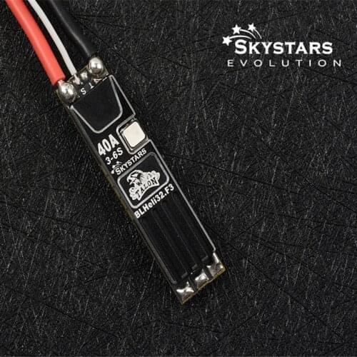 Skystars Talon32 Slim40A 40A BL_32 F3 3-6 S CES w/LED RGB apoyo telemetría para RC Drone FPV Racing Quadcopter de piezas de repu